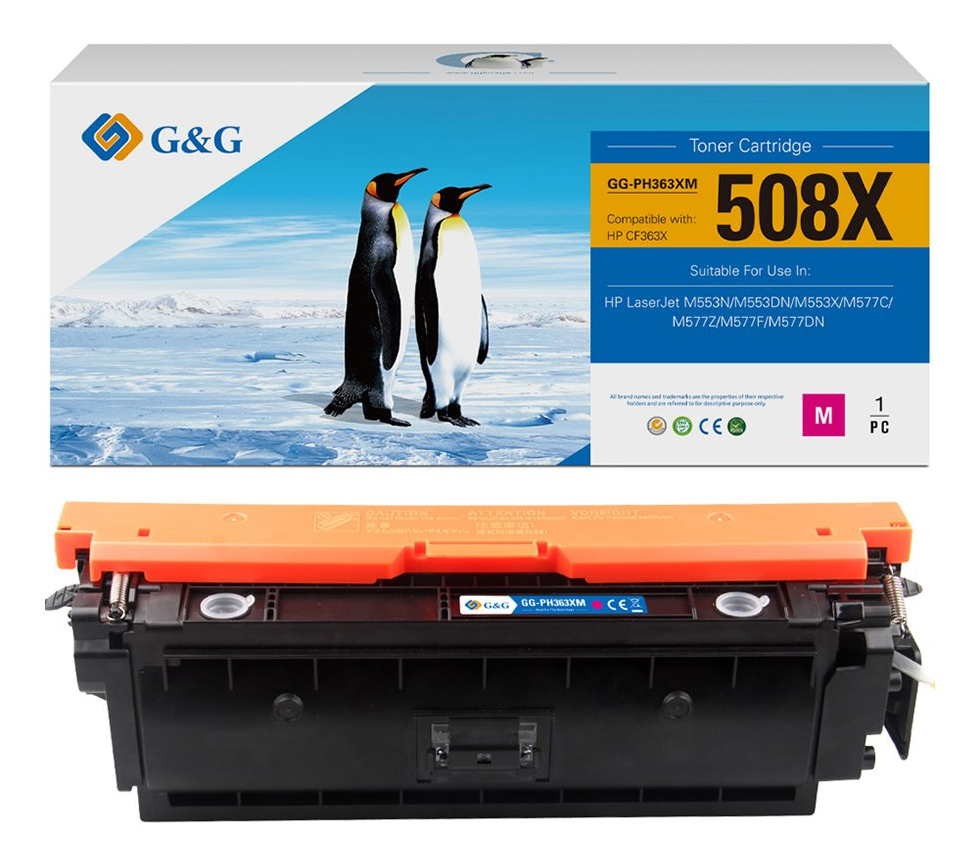 G&G XL-Toner kompatibel mit HP CF363X/­ 508X G&G XL-Toner kompatibel mit HP CF363X/­ 508X