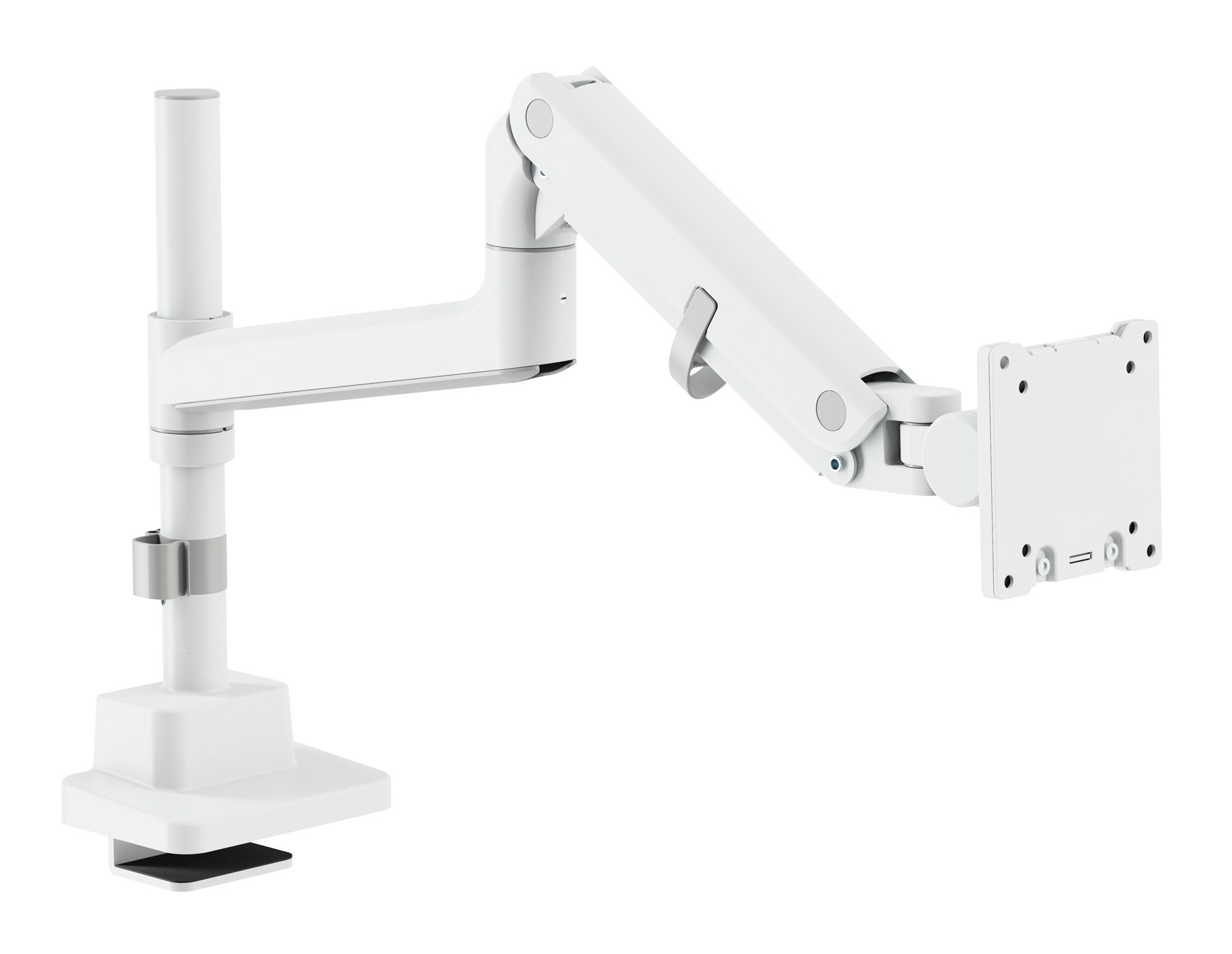 DIGITUS TIS 57" 1TFT 3Gelenke weiß Max.27KG Gasfeder