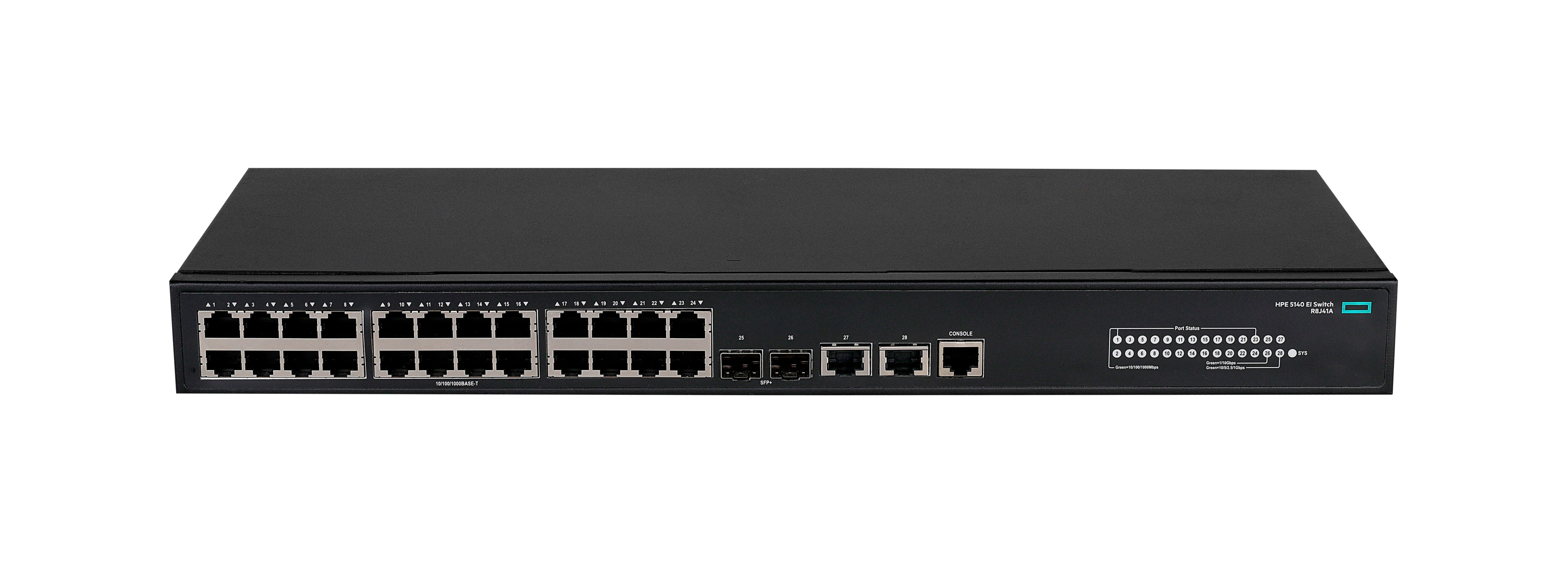 HPE ANW EI 5140 24G 2SFP+ 2XGT Switch HPE ANW EI 5140 24G 2SFP+ 2XGT Switch