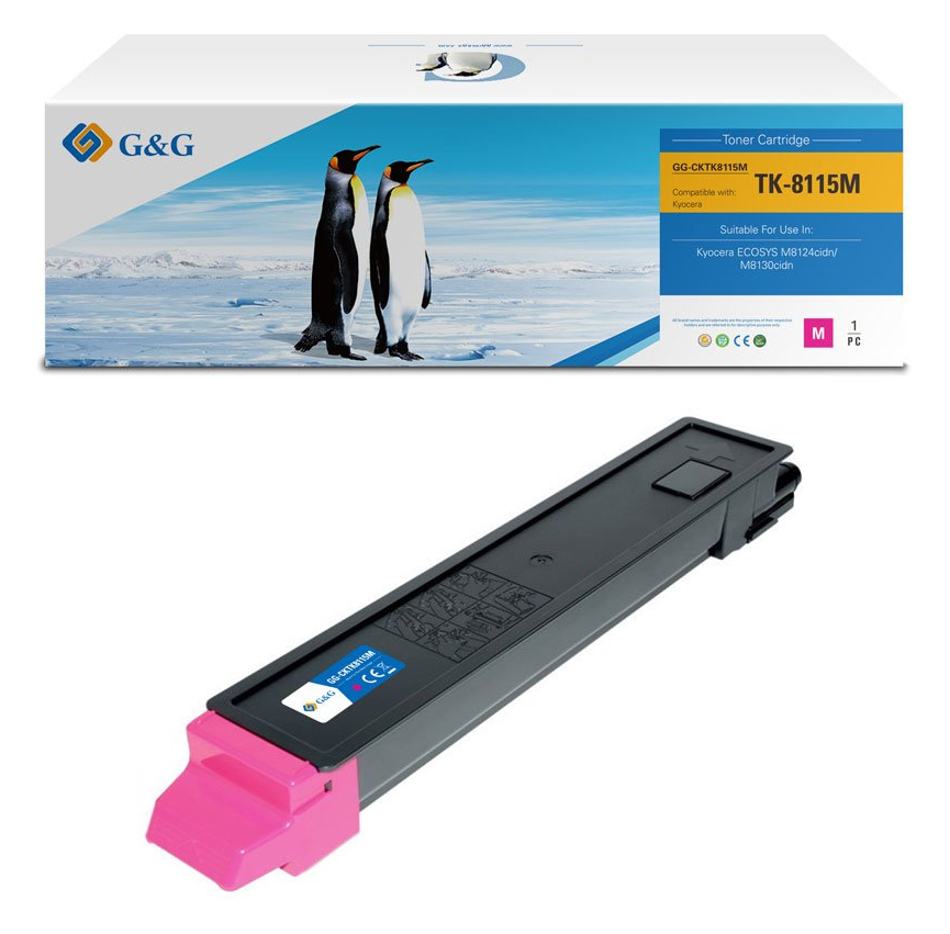 G&G Toner kompatibel mit Kyocera TK-8115M/­ 1T02P3BNL0 G&G Toner kompatibel mit Kyocera TK-8115M/­ 1T02P3BNL0