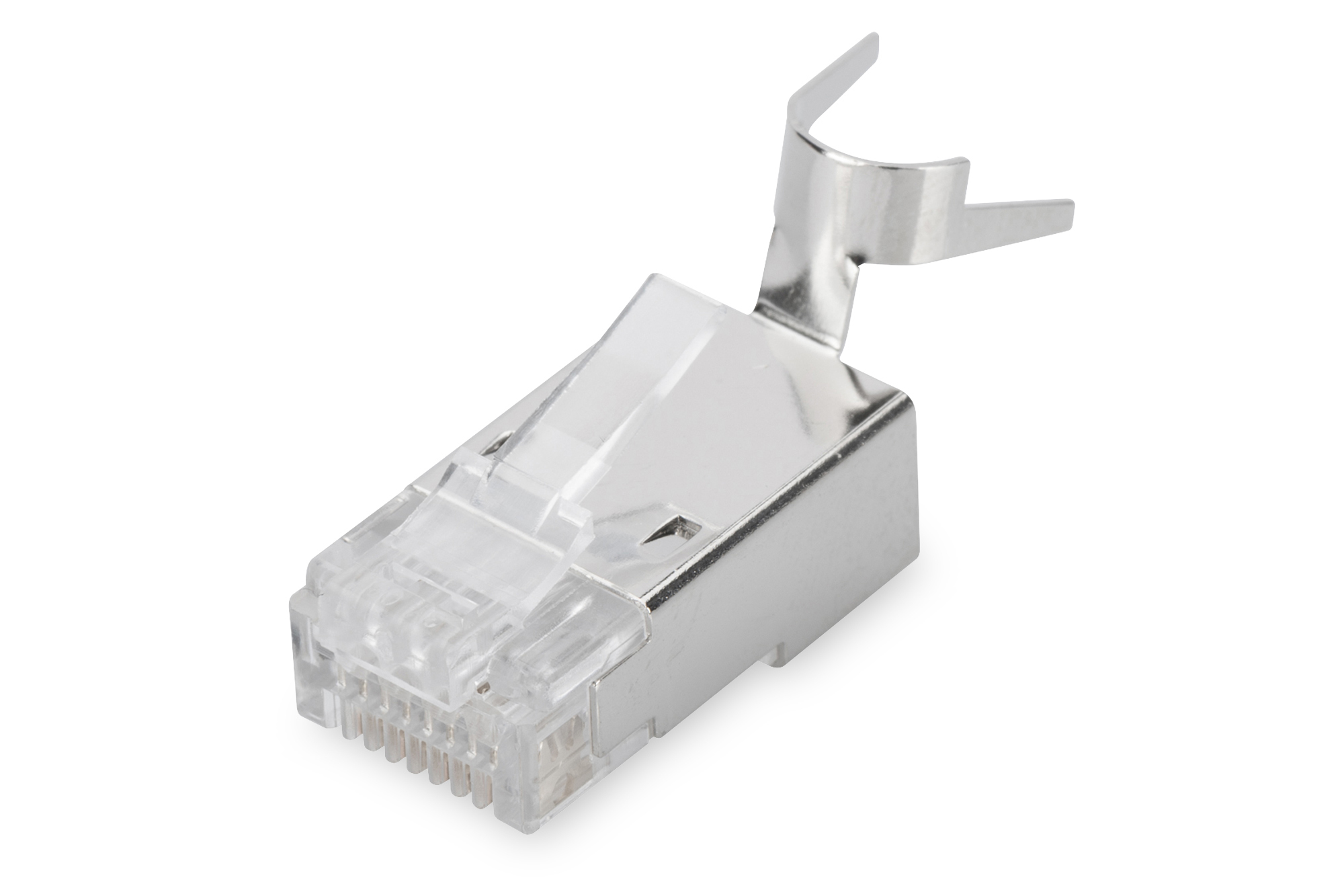 DIGITUS Modularstecker Cat6A für Rundkabel geschirmt 100S