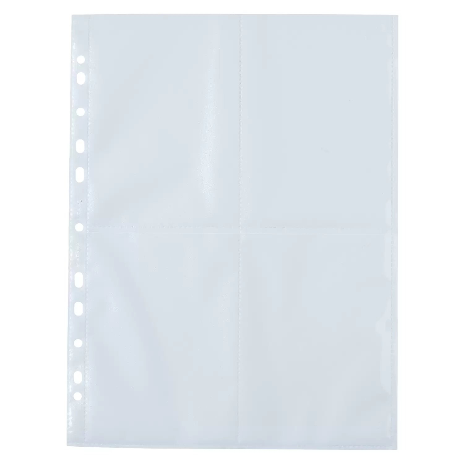 HERMA Fotosichthüllen 100 x 150 mm hoch weiß 250 Hüllen