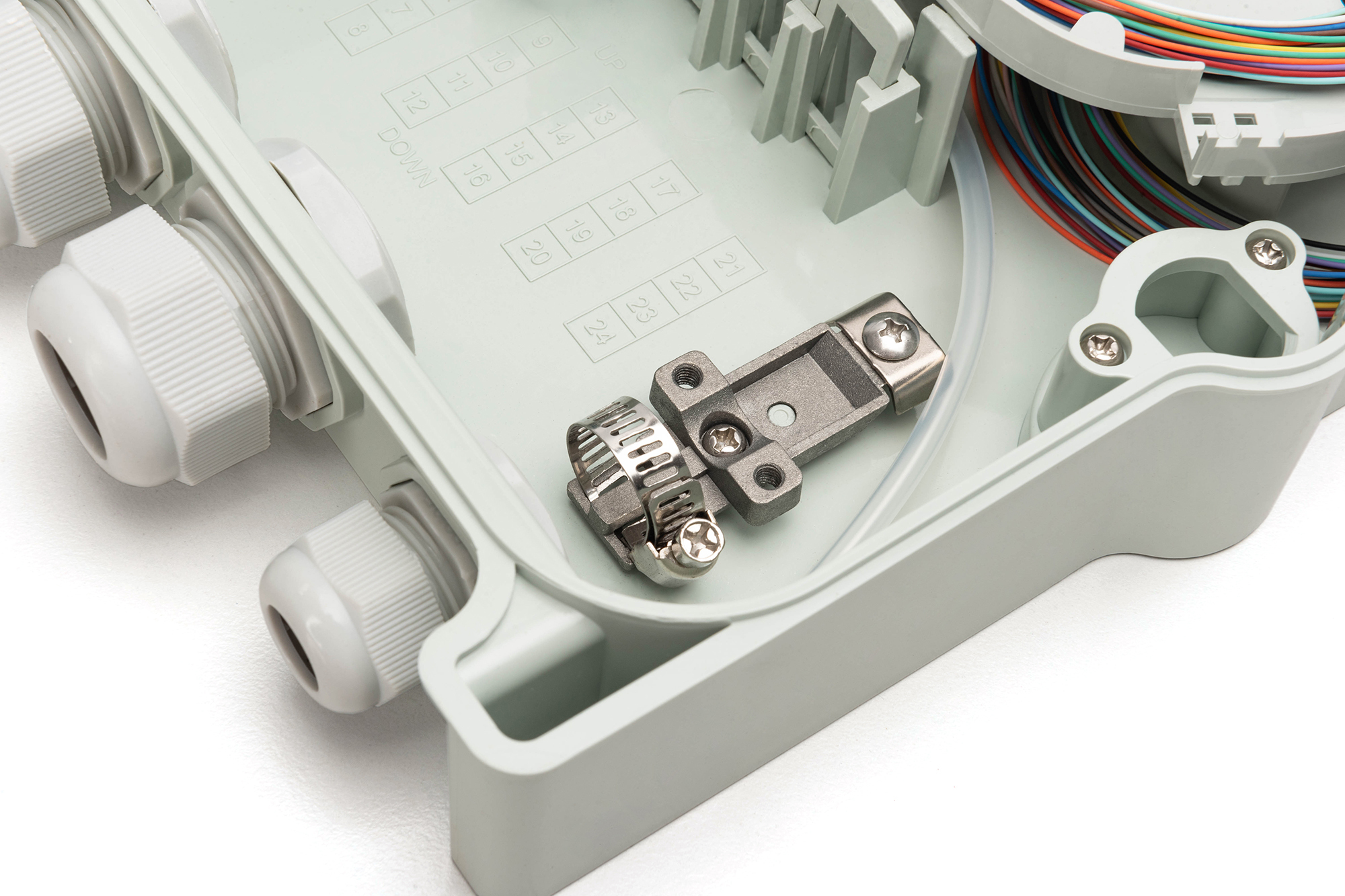 DIGITUS FTTH Box bestückt OS2 12Fasern LC/&shy;PC