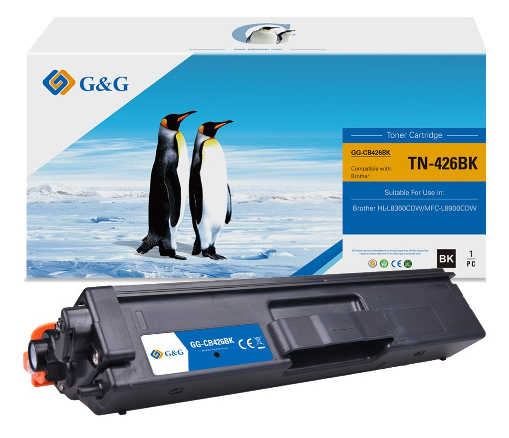G&G XXL-Toner kompatibel mit Brother TN-426BK