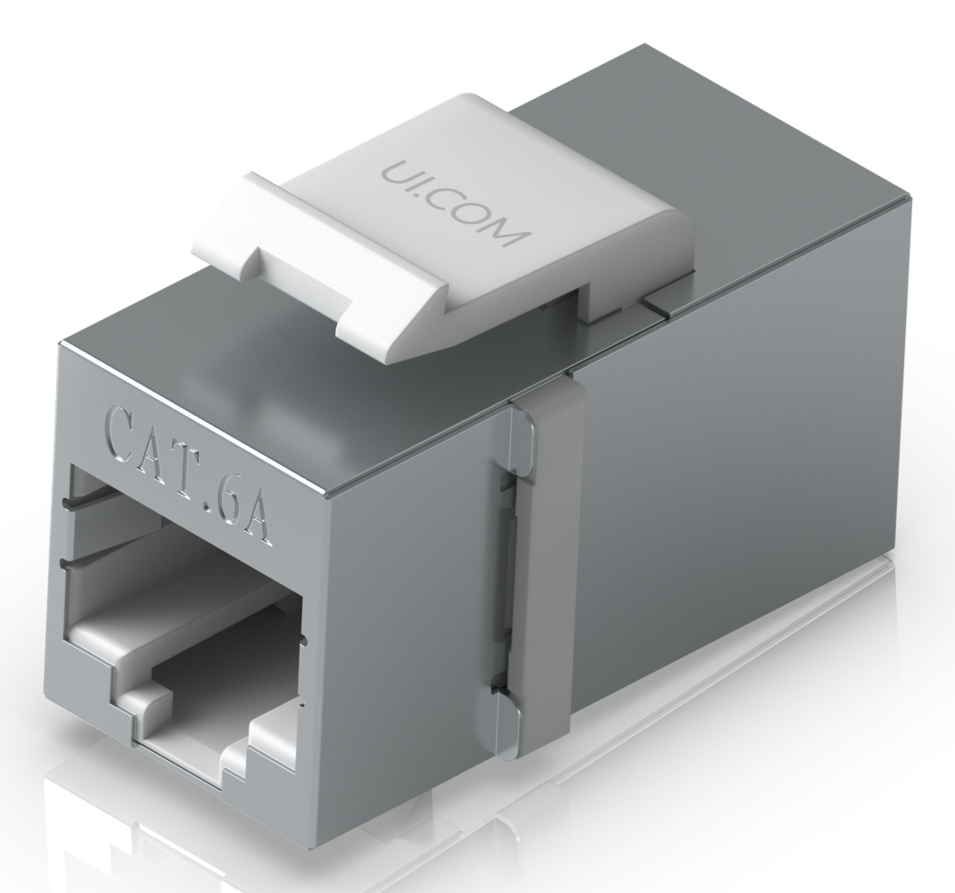 Ubiquiti Cat6a Keystone Coupler, 12-Pack
