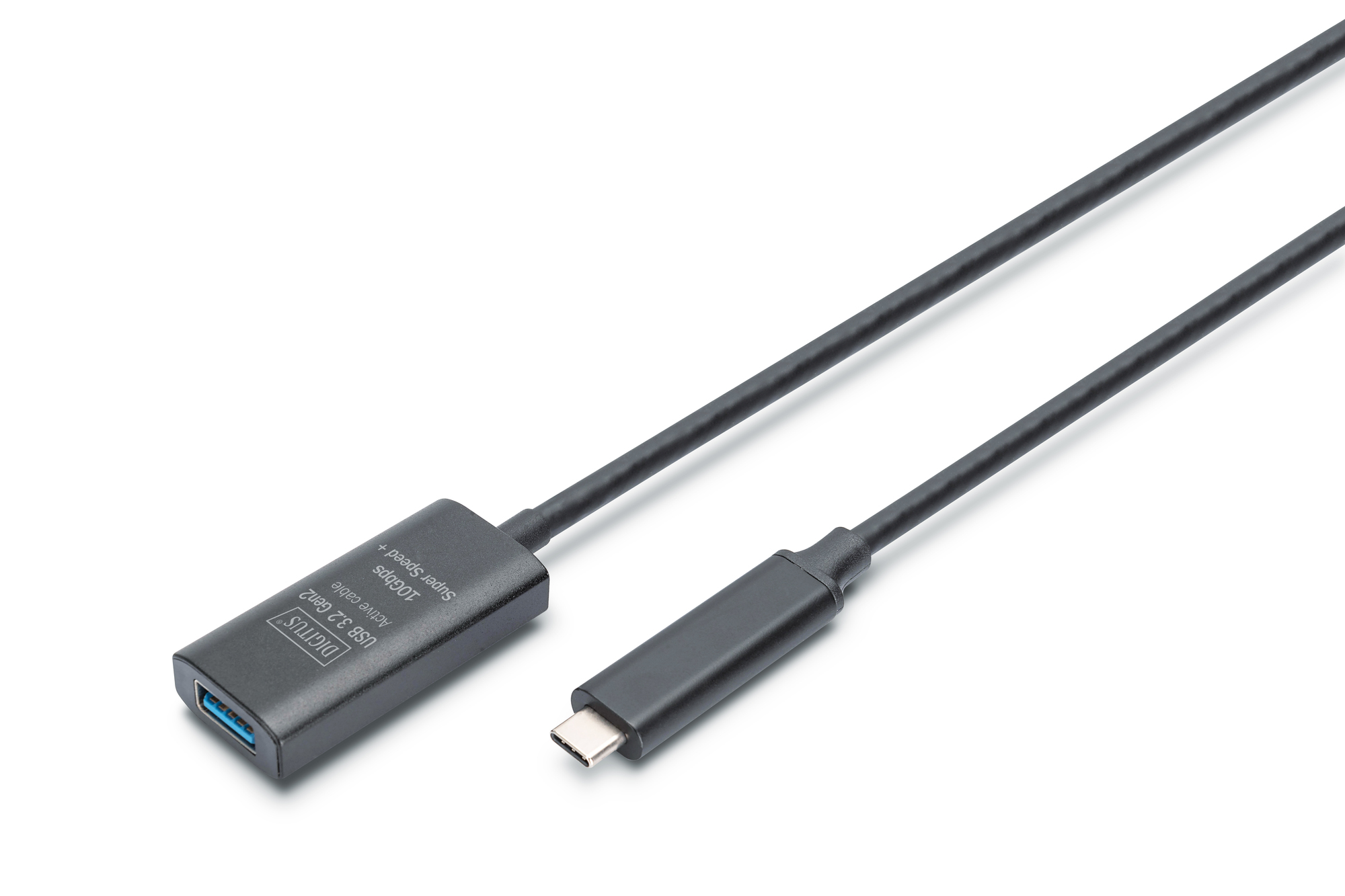 DIGITUS Verlängerungskabel USB-C->USB-A St./&shy;Bu. 10G 5,00m