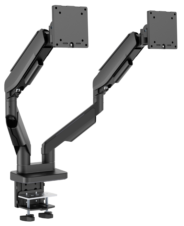 LC-Power Monitorarm für 2 Monitore bis zu 86,36 cm (B) Dual