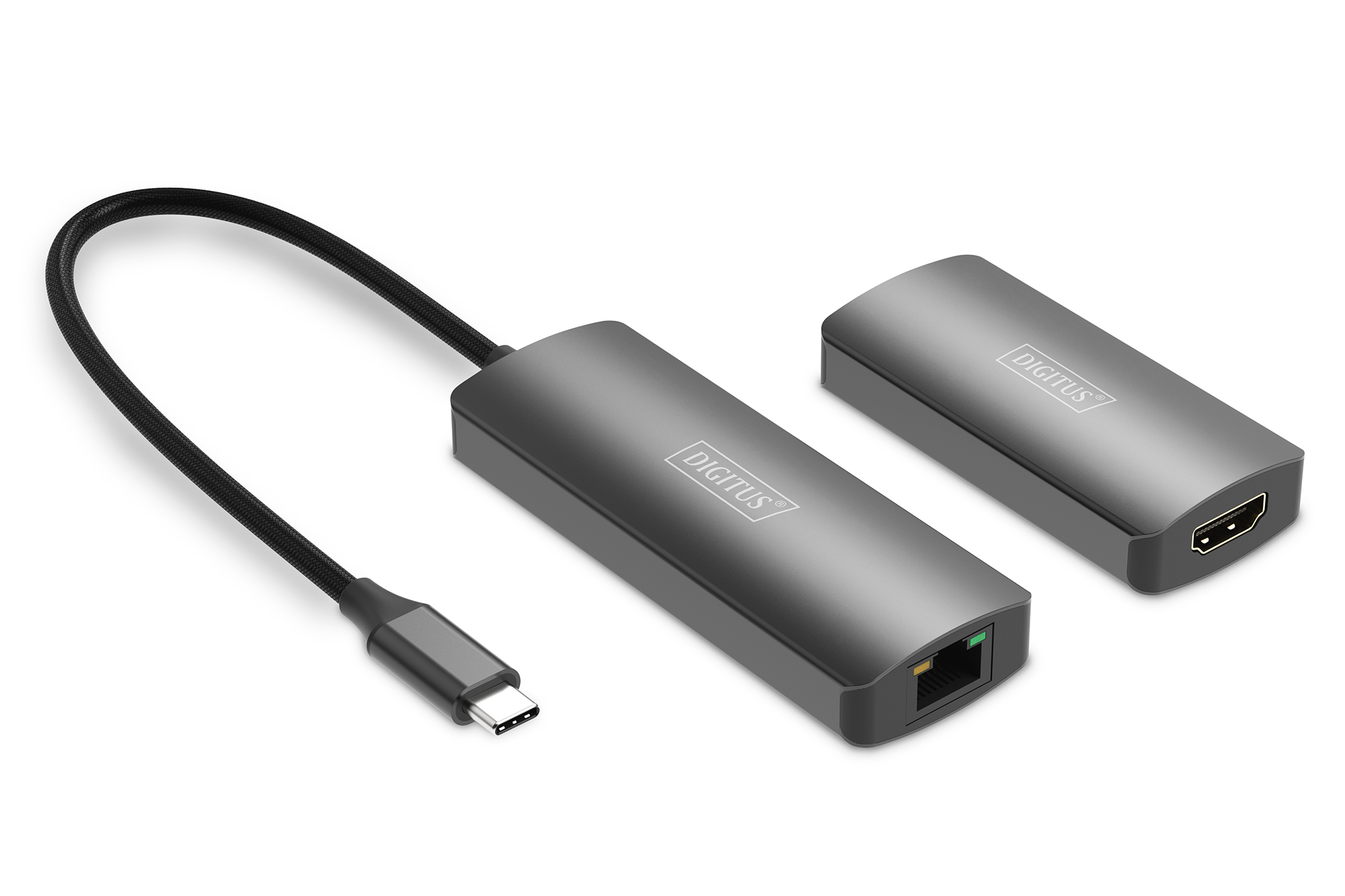 DIGITUS HDMI-USB-C Extender 4K/&shy;120Hz CAT6A 30m