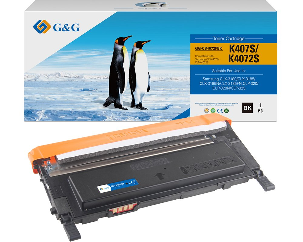 G&G Toner kompatibel mit Samsung CLT-K4072S/­ HP SU128A G&G Toner kompatibel mit Samsung CLT-K4072S/­ HP SU128A