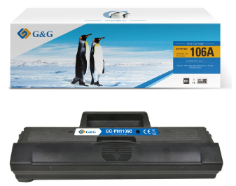 G&G Toner kompatibel mit HP 106A/&shy; W1106A
