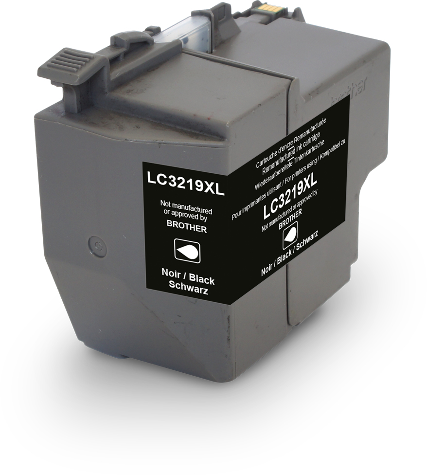 Freecolor Patrone Brother LC3219XL black remanufactured