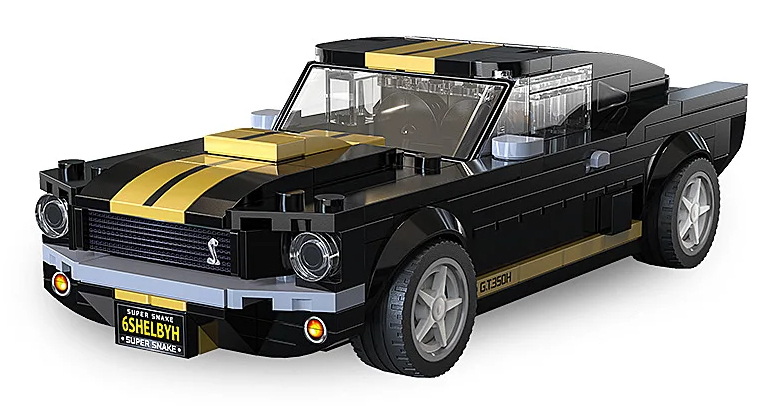 Jamara CaDA Shelby GT350 1:24 Bricks schwarz 8+ Jamara CaDA Shelby GT350 1:24 Bricks schwarz 8+