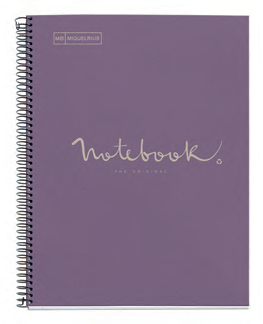 Miquelrius Notizblock ECO LAVENDEL Recy.A4 80 Blatt