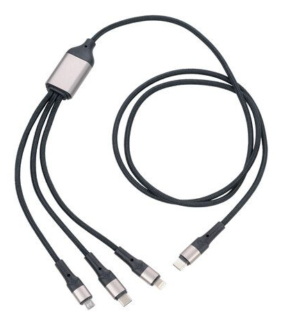 TROIKA Schnellladekabel TROIKA DREIZACK PRO TROIKA Schnellladekabel TROIKA DREIZACK PRO