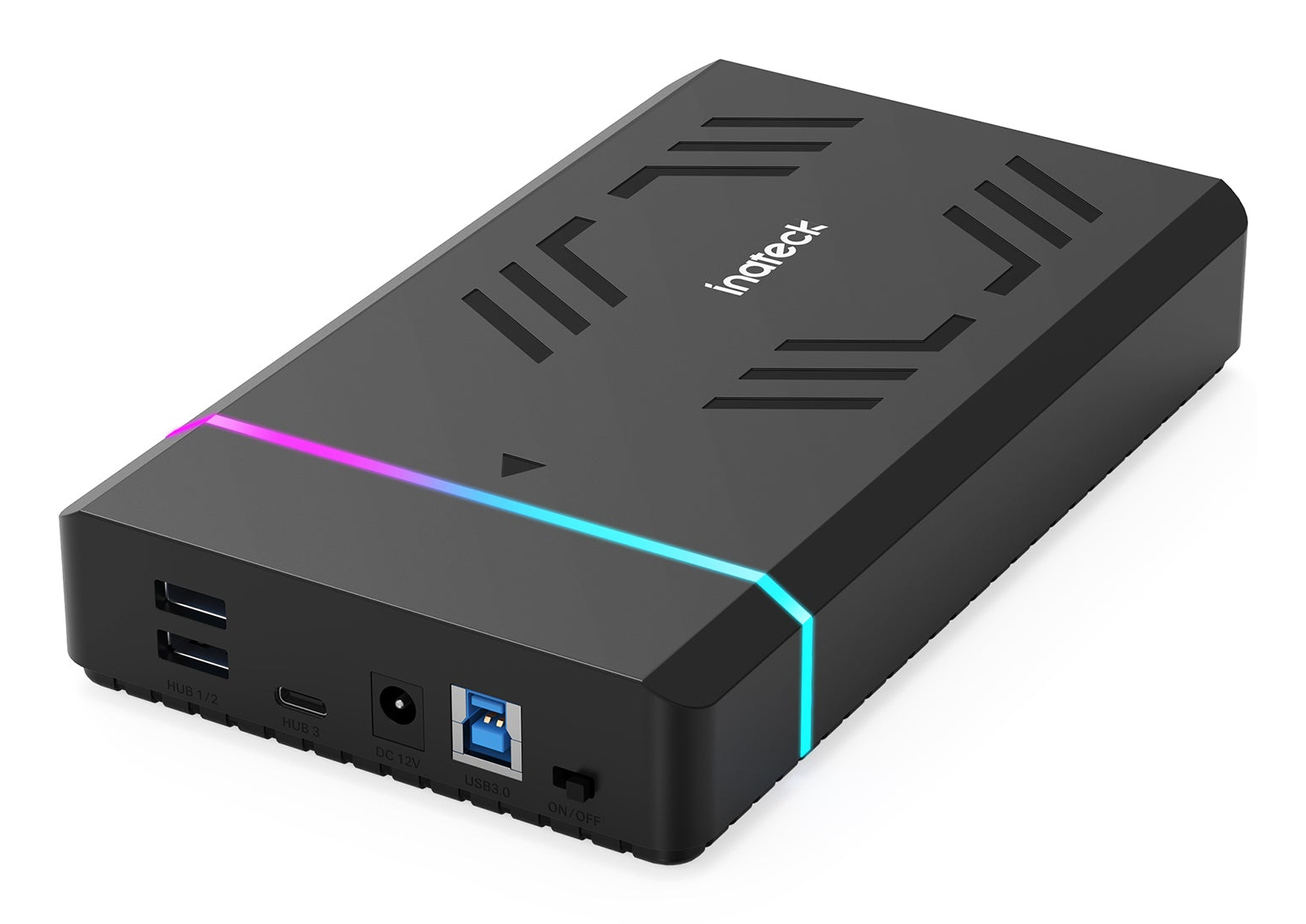 inateck Festplattengeh.RGB 3.5" USB 3.0 2.5/&shy;3.5" SATA H/&shy;SSD