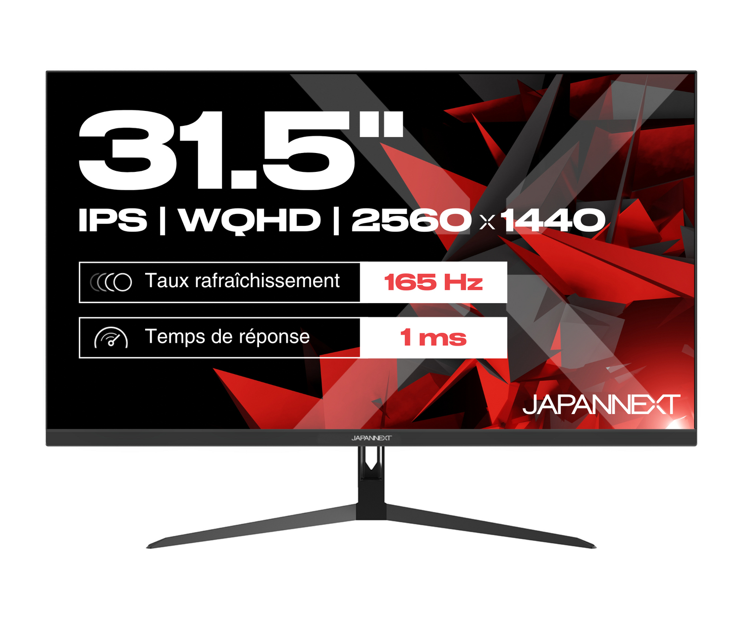 JAPANNEXT 80,0cm JN-IPS315WQHD165F 16:9 HDMI/­DP WQHD JAPANNEXT 80,0cm JN-IPS315WQHD165F 16:9 HDMI/­DP WQHD