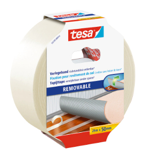 tesa Verlegeband rückstandsfrei entfernbar 25m x 50mm tesa Verlegeband rückstandsfrei entfernbar 25m x 50mm