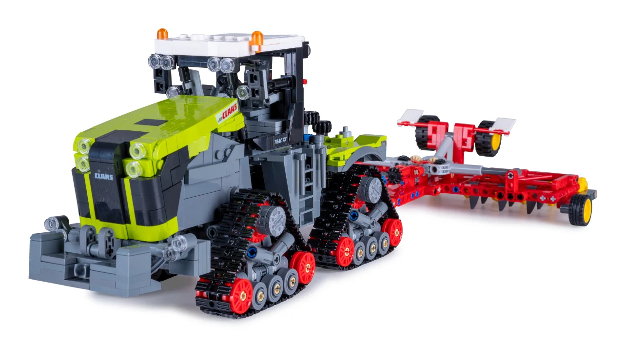 Jamara CaDA Claas Xerion 1:32 Bricks gelb 8+