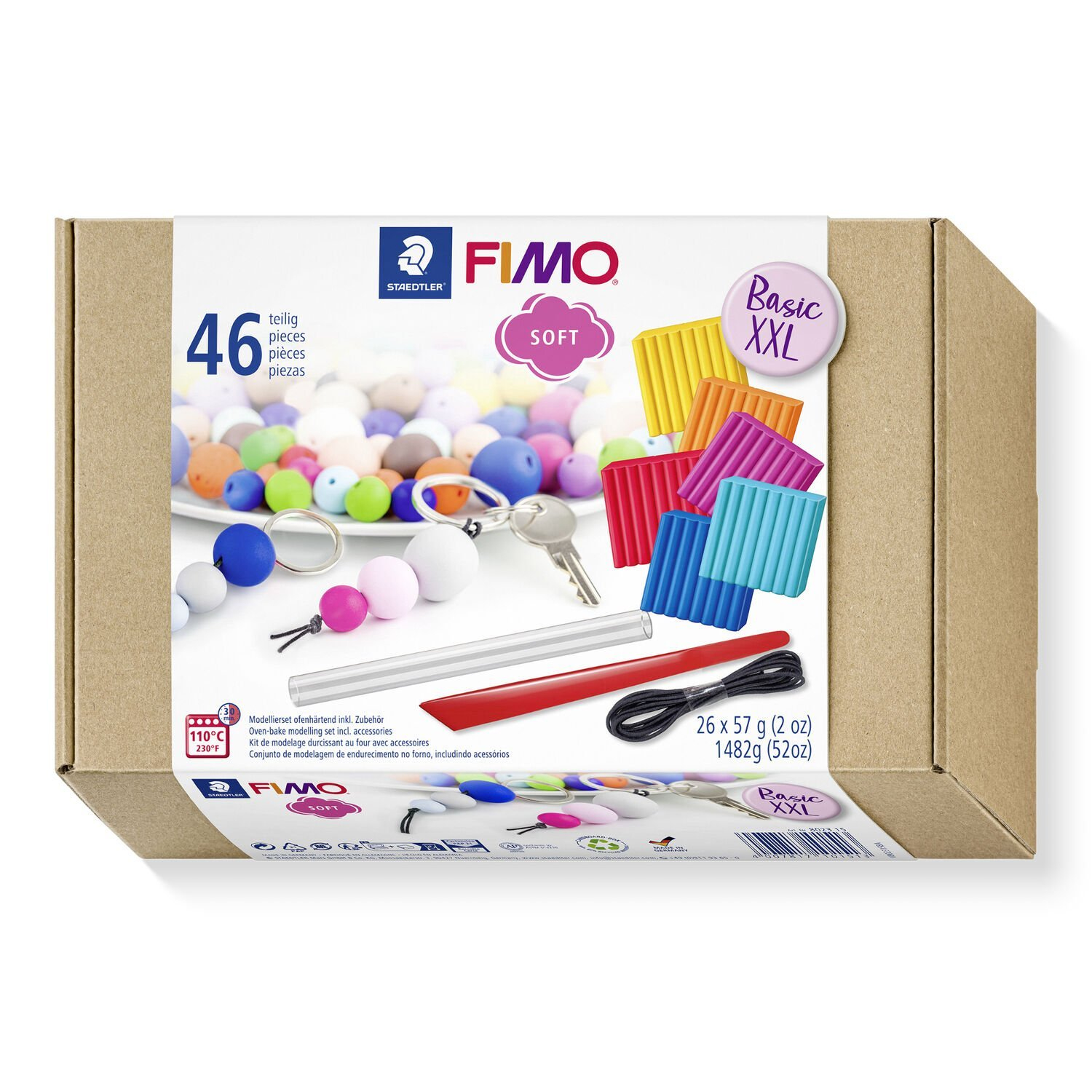 FIMO Set Mod.masse FIMO soft Basic XXL
