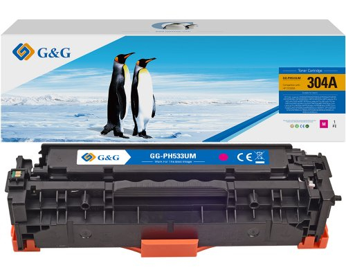 G&G Toner kompatibel mit HP 304A/&shy; HP CC533A/&shy;