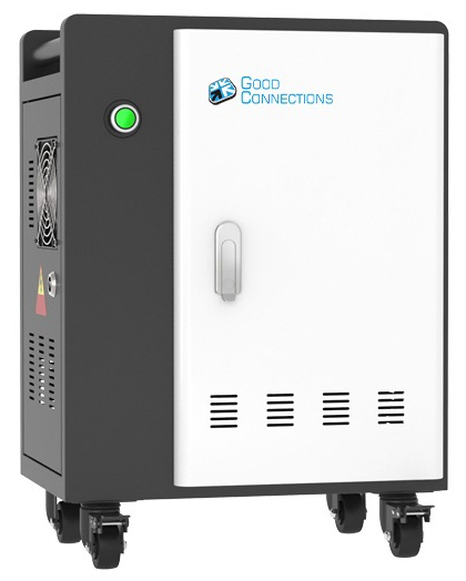 Good Connections AURIGA S30 Smartphone-Ladetrolley, schw/&shy;wei