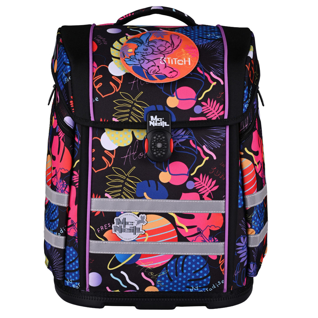 McNeill Schulranzen-Set PERFECTO 5tlg. DISNEY-STITCH III
