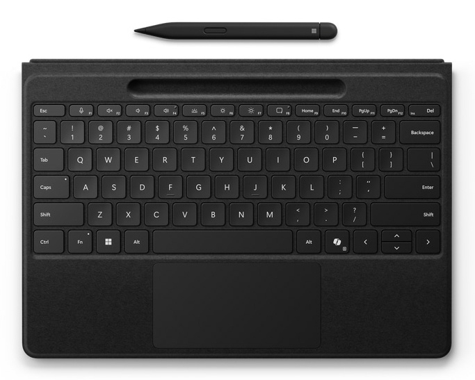 Microsoft Surface Pro Flex KB w/&shy;SlimPen Black AT/&shy;DE