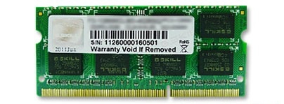 SO DDR3 4GB PC 1600 CL11  G.Skill Value   4GBSQ 1.5V