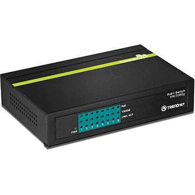 TRENDnet Switch 8-Port Gbit PoE+ 123W GREENnet Metall
