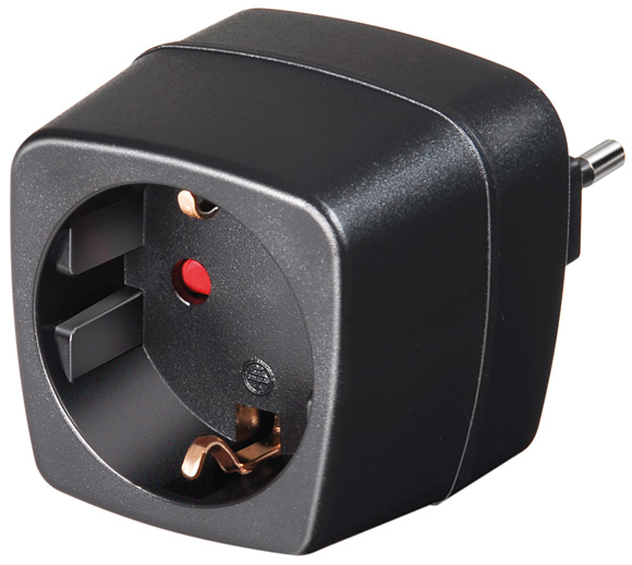 Brennenstuhl Adapter Travel  Stecksystem Italien/&shy;Aufsatz DE