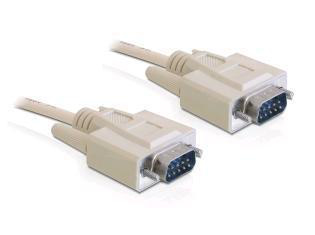 DELOCK Seriell Kabel D-Sub9 -> D-Sub9 RS-232 St/&shy;St 1.00m