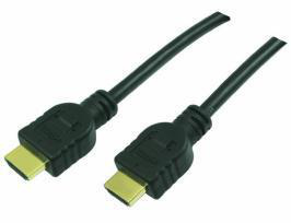 Logilink HDMI-Kabel Ethernet A -> A St/&shy;St 15.00m Gold