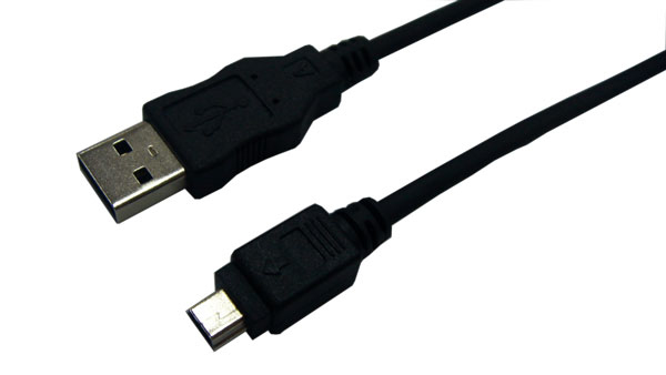 LogiLink USB 2.0 Cable, A-male to B-Mini male, 5-pin, 3m LogiLink USB 2.0 Cable, A-male to B-Mini male, 5-pin, 3m