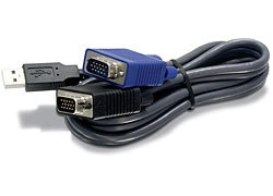 TRENDnet KVM Kabel USB /&shy;VGA 2m