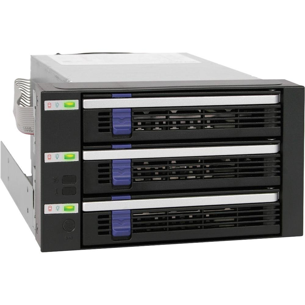 Backplane IcyDock 3x8,9cm SATAI-III in 2x5,25" MB153SP-B