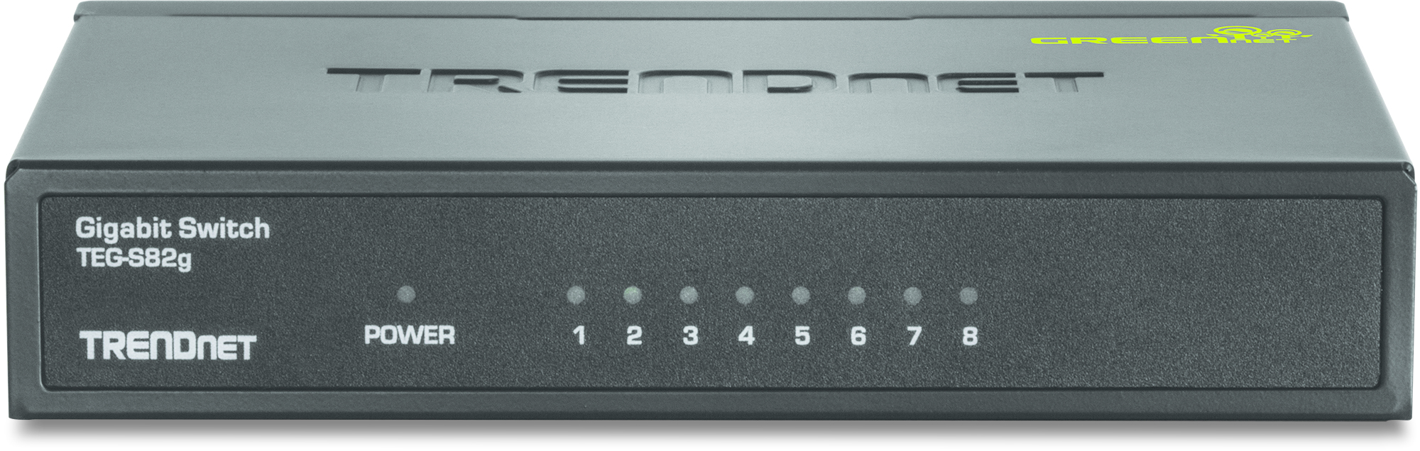 TRENDnet Switch 8-Port Gbit GREENnet Desktop Metall