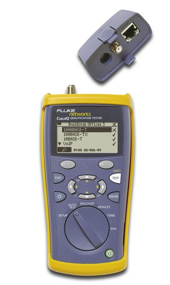 Fluke Kabel IQ Qualifikation Tester
