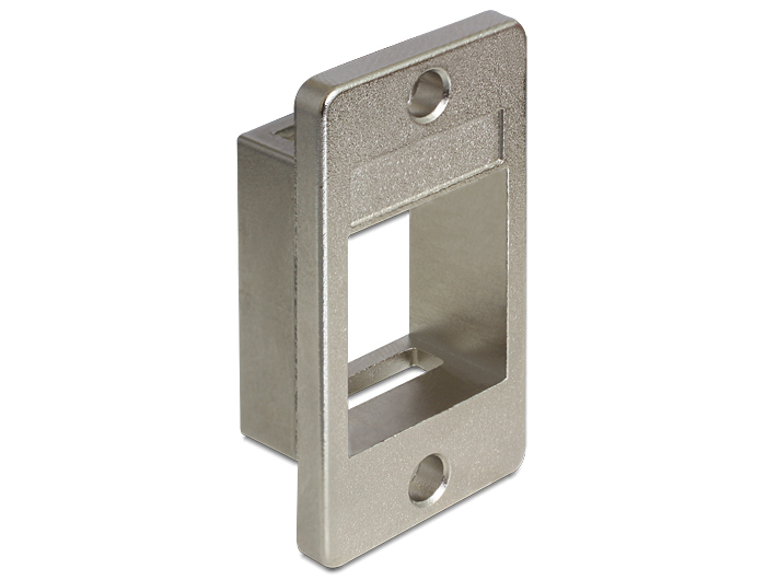DELOCK Keystone Halterung für Geräteeinbau
