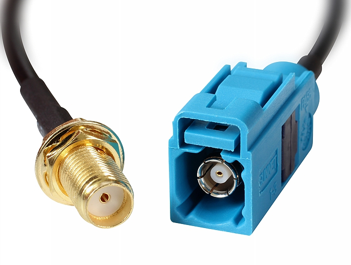 DELOCK HF Kabel SMA -> FAKRA Z Bu/&shy;Bu 0.20m