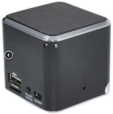 MediaRange Aktivbox SoundbCube Portable Speaker FM Radio