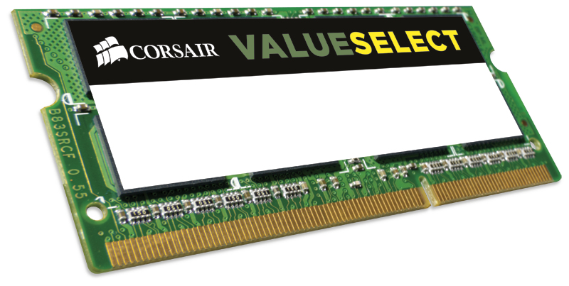 SO DDR3   4GB PC 1333 CL9  CORSAIR Value Select (1,35V) retail