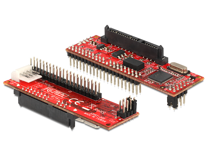 DELOCK Adapter SATA SATA 22Pin -> IDE 40Pin Bu/&shy;St