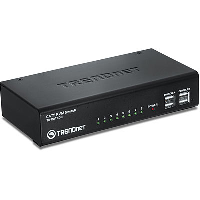 TRENDnet KVM Switch 8-Port CAT5 TRENDnet KVM Switch 8-Port CAT5