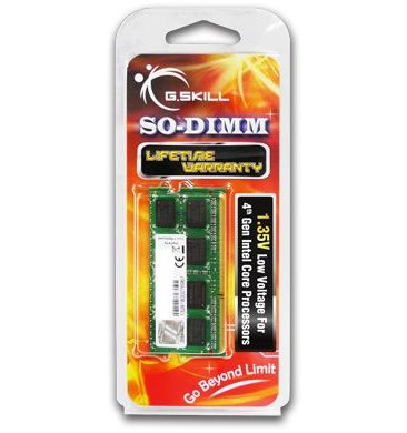 SO DDR3 4GB PC 1600 CL11  G.Skill Value   4GSL 1.35V
