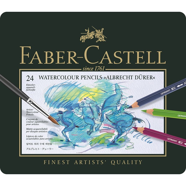 FABER-CASTELL Aquarellstift A.Dürer 24er Metalletui