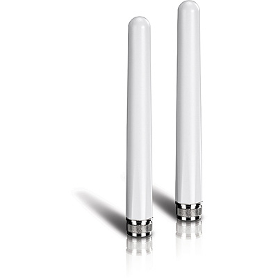 TRENDnet WL-Antenne 3/&shy;6/&shy;7dBi Außen-Triband-Omni Kit (2x)