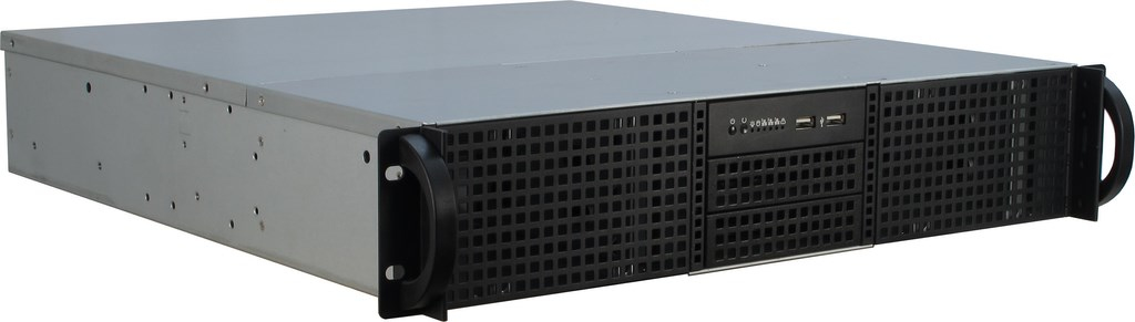 Inter-Tech 48.3cm IPC 2U-20248   2HE  SERVER   2x USB 3.0