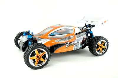 Amewi RC Buggy Booster Pro 4WD 1:10 RTR silber /­14+ Amewi RC Buggy Booster Pro 4WD 1:10 RTR silber /­14+