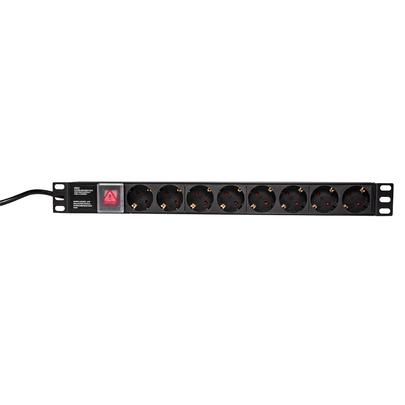 Logilink Steckdosenleiste 19" 8fach mit An/&shy;Aus Schalter