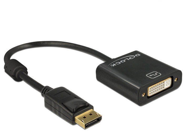 DELOCK Displayport Adapter DP -> DVI(24+5) 4K Passiv